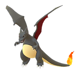 Charizard negro Mejores Pokemon Shiny